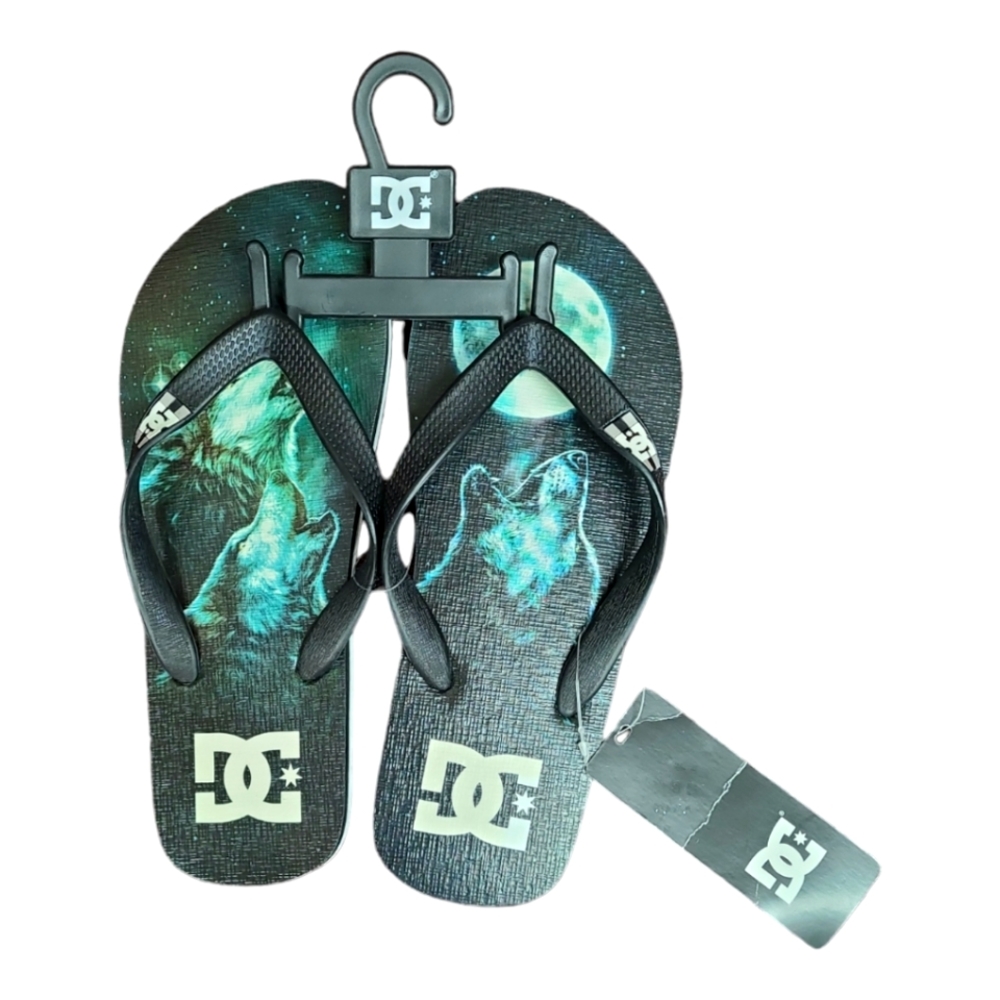 DC Spray Graffik Men's Sandals New Old Stock
